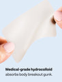  Medical-grade hydrocolloid patch for body breakouts and acne spot dots