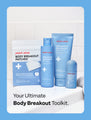 Peach Slices Body Breakout Toolkit: patches, wash, lotion, and mist